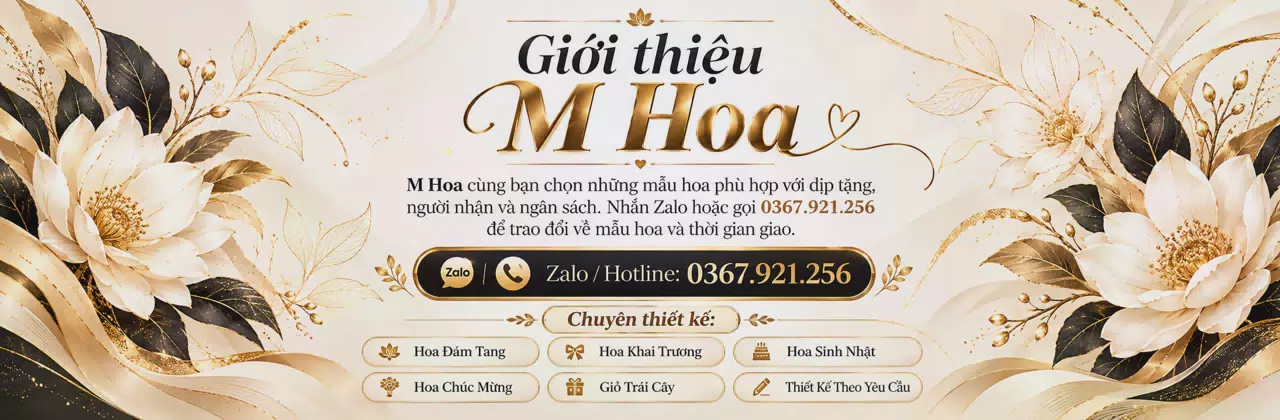 Ảnh bìa Shop hoa tươi Phường Tân Thành Hồ Chí Minh - Chọn hoa gửi đúng tâm tình
